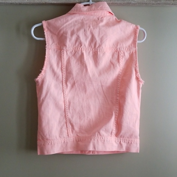 Bullhead Demin Co. orange  vest - Picture 7 of 8